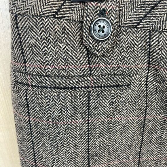 EDDIE Bauer Wool Herringbone Skirt, size 4P - VGUC - Picture 3 of 9